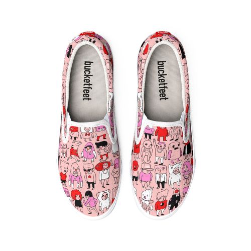 people_jeffpak_pinkred_unisex_slipon_top